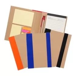 Bloco Caderneta Capa Ecológica com Pauta Personalizado Barato