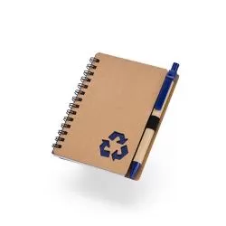 Bloco Caderneta com Caneta Capa Ecológica Com Pauta Personalizado Barato