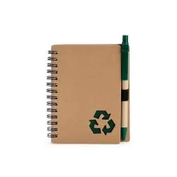 Bloco Caderneta com Caneta Capa Ecológica Com Pauta Personalizado Barato