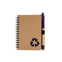Bloco Caderneta com Caneta Capa Ecológica Com Pauta Personalizado Barato