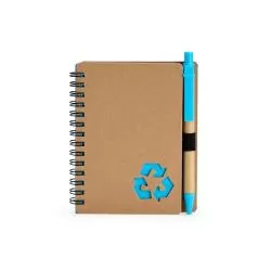 Bloco Caderneta com Caneta Capa Ecológica Com Pauta Personalizado Barato