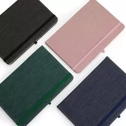 Bloco Caderneta em Linho Personalizado Barato