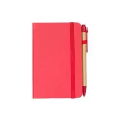 Bloco Caderneta Palha de Trigo com Caneta Personalizado Barato