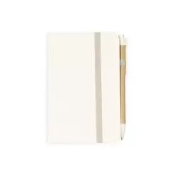 Bloco Caderneta Palha de Trigo com Caneta Personalizado Barato