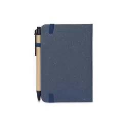 Bloco Caderneta Palha de Trigo com Caneta Personalizado Barato