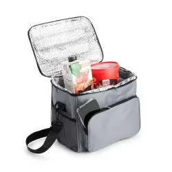 Bolsa Térmica com Bolso Frontal e Bolsos Laterais Personalizada Barato