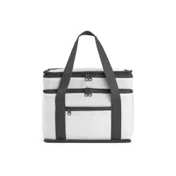 Bolsa Térmica com Bolso Frontal em rPET Personalizada Barato