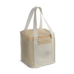 Bolsa Térmica em Algodão e Juta Sintética Personalizada Barato