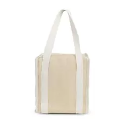 Bolsa Térmica em Algodão e Juta Sintética Personalizada Barato