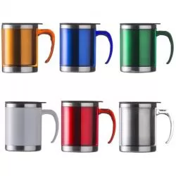 Caneca Acrílica e Inox com Tampa Plástica Personalizada Barato