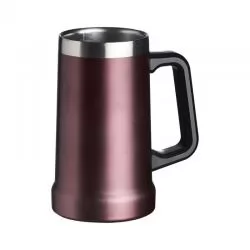 Caneca Metal Térmica com Pegador Plástico Personalizada Barato