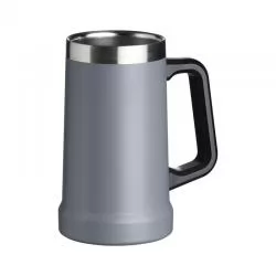 Caneca Metal Térmica com Pegador Plástico Personalizada Barato