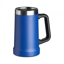 Caneca Metal Térmica com Pegador Plástico Personalizada Barato