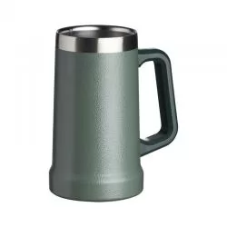 Caneca Metal Térmica com Pegador Plástico Personalizada Barato