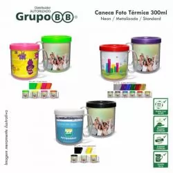 Caneca Plástica Térmica Dupla Parede Personalizada Barato