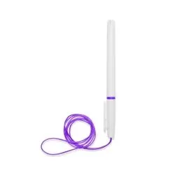 Caneta Plástica Com Cordão Personalizada Barato