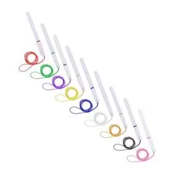 Caneta Plástica Com Cordão Personalizada 