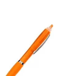 Caneta Plástica com Marca-Texto Personalizada Barato