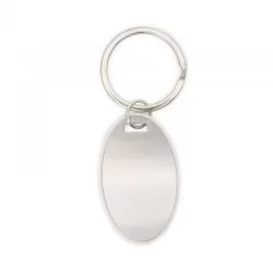 Chaveiro Metal Oval Personalizado Barato