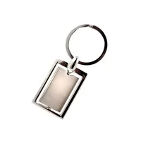 Chaveiro Metal Quadrado Giratório Personalizado 