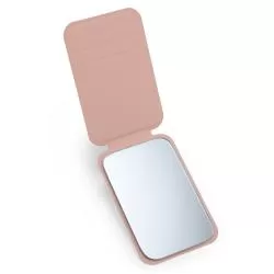 Espelho de Bolso em Couro Sintético Personalizado Barato