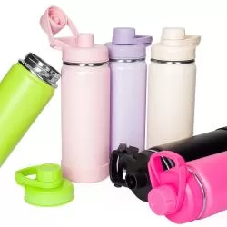 Garrafa Squeeze Metal Térmico com Alça para Transporte Personalizada Barato