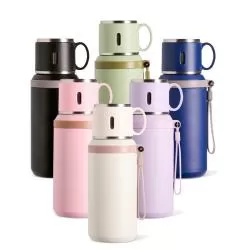 Garrafa Squeeze Metal Térmico  e Caneca Personalizada 