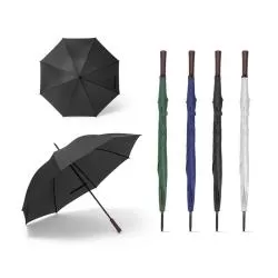Guarda-Chuva com Cabo de Madeira Personalizada 