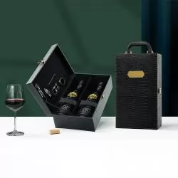 Kit Vinho 4 Peças Personalizado Barato