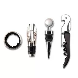 Kit Vinho 4 Peças Personalizado Barato