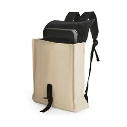Mochila com Porta Notebook em Couro Sintético Personalizada Barato