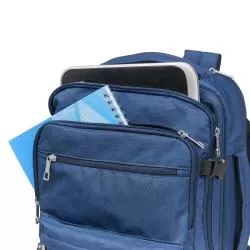 Mochila com Rodinhas Poliéster Personalizada Barato