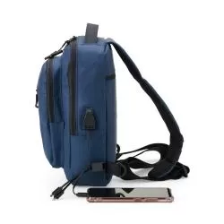 Mochila de Ombro com Entrada USB Personalizada Barato