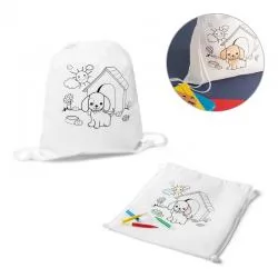 Mochila Saco Infantil para Colorir Personalizada Barato