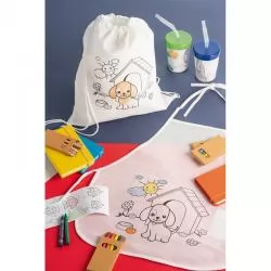 Mochila Saco Infantil para Colorir Personalizada Barato