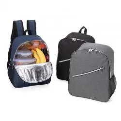 Mochila Térmica com Bolso Frontal e Bolsos Laterais Personalizada 