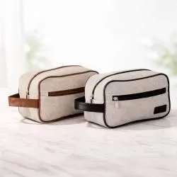 Nécessaire Lona com Bolso Frontal Personalizado 