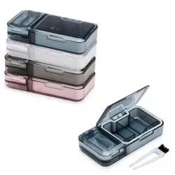 Porta Comprimido Plástico Multifuncional Personalizada Barato