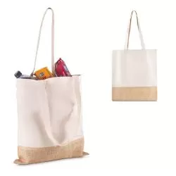 Sacola Algodão e Juta 220g/m² Personalizada 