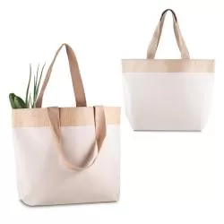 Sacola Algodão e Juta 220g/m² Personalizada 