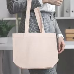 Sacola Algodão Ecológico Simples  120g/m² Personalizada Barato